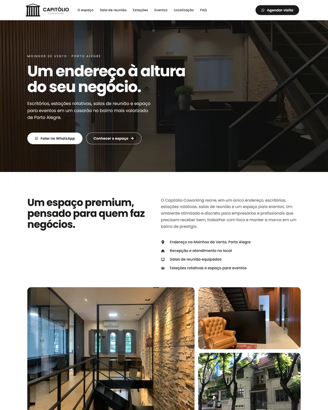 Projeto Coworking Capitólio