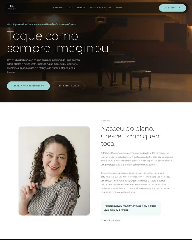 Projeto Mirka e Piano